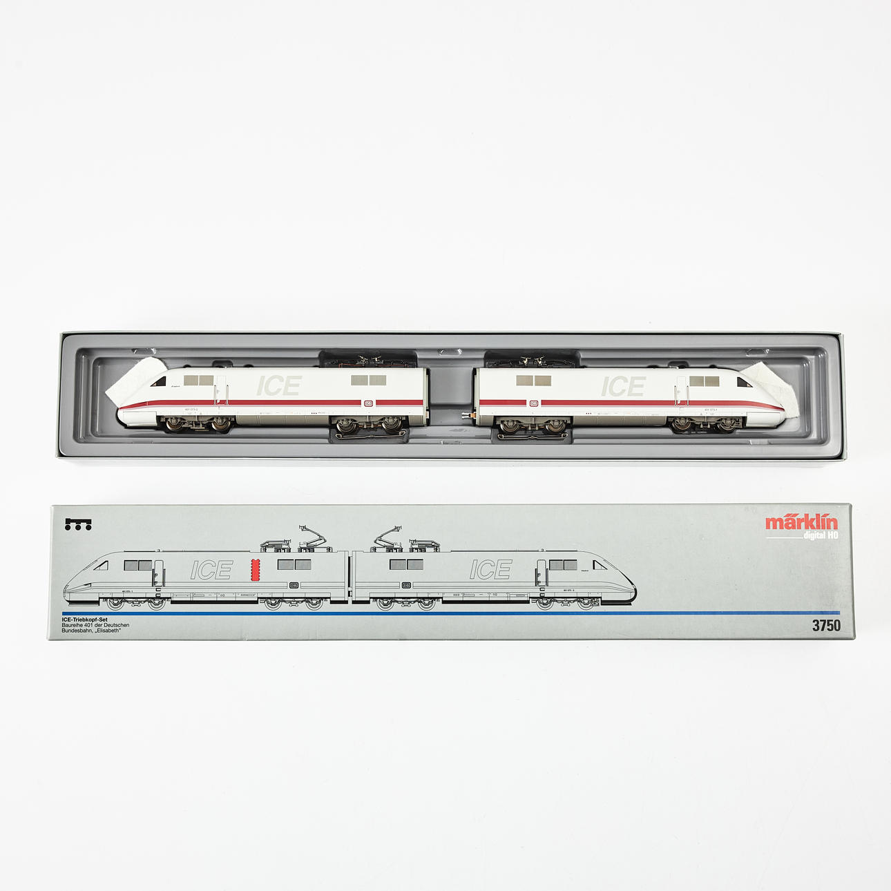 MÄRKLIN 3750 DB double locomotive 401, H0.