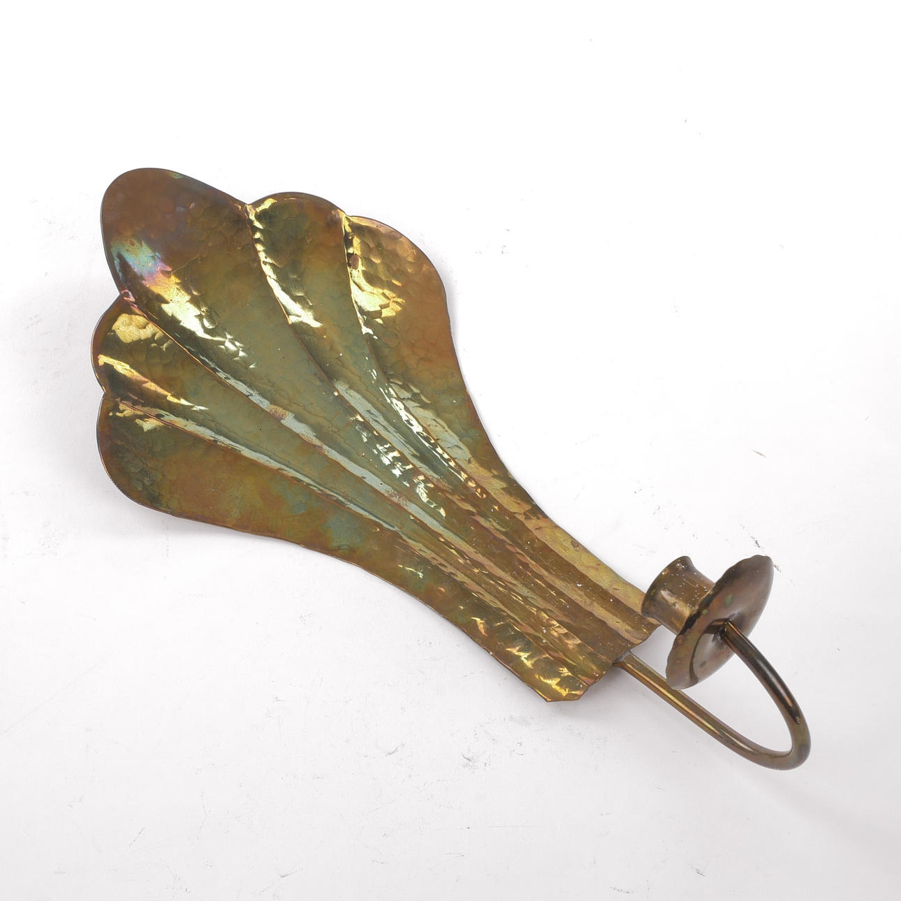 ARVID JOHANSSON. Wall sconce, brass.