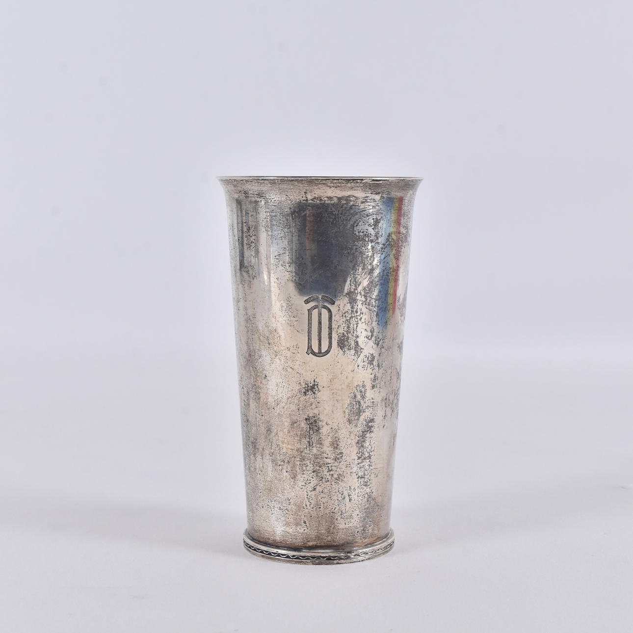 A vase, sterling silver, Borgila, 1952.