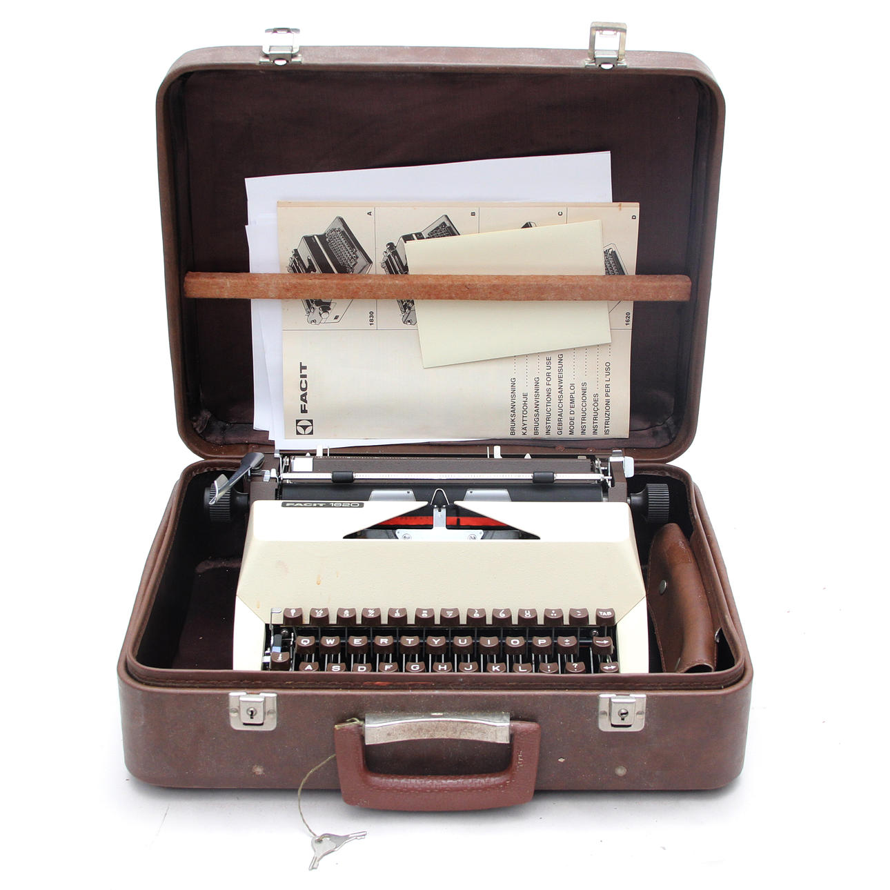 TYPEWRITER, Facit, in bag.