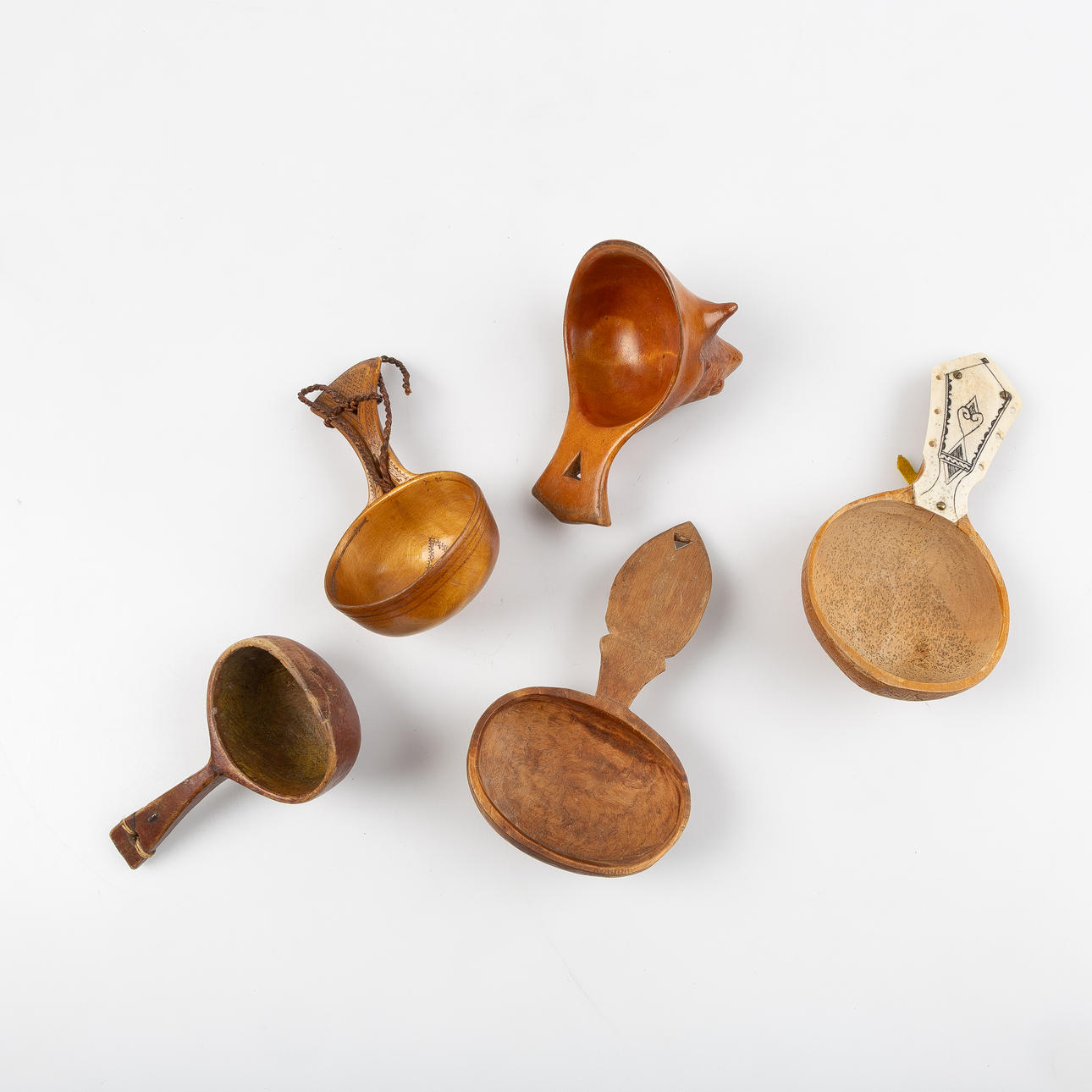 SAMLING KÅSOR, 5 st, nordsamiska.