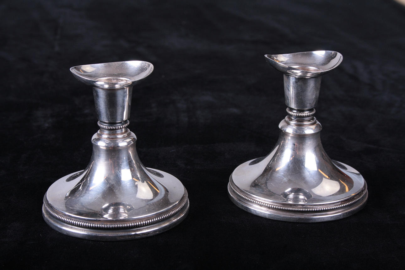 LJUSSTAKAR, ett par, Erik Löfman, MGAB, 1900-talets mitt.