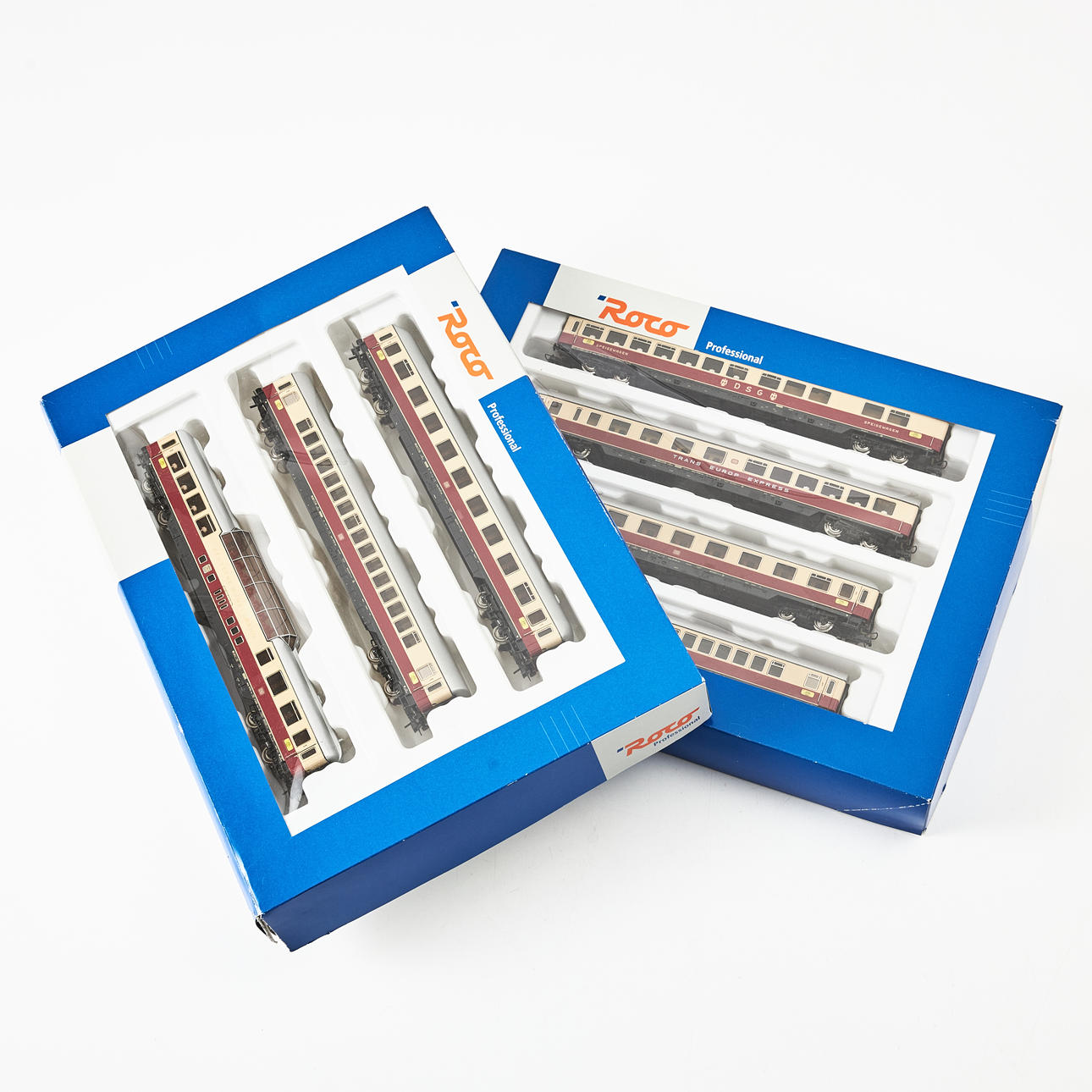 ROCO, 45903, 45902, trolley set, 7 pcs., H0.