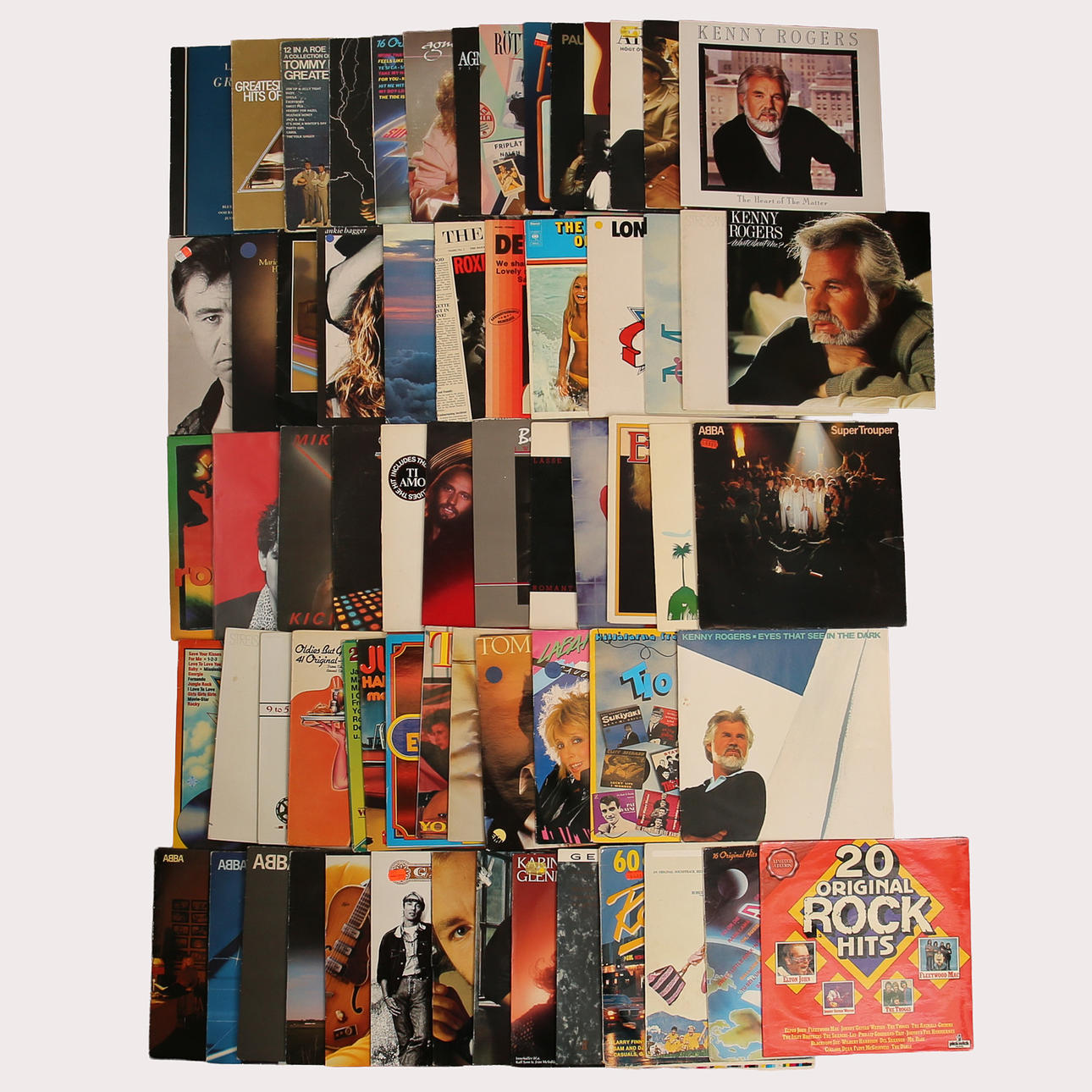 LOT VINYL/LP RECORDS, assorted rock/pop.