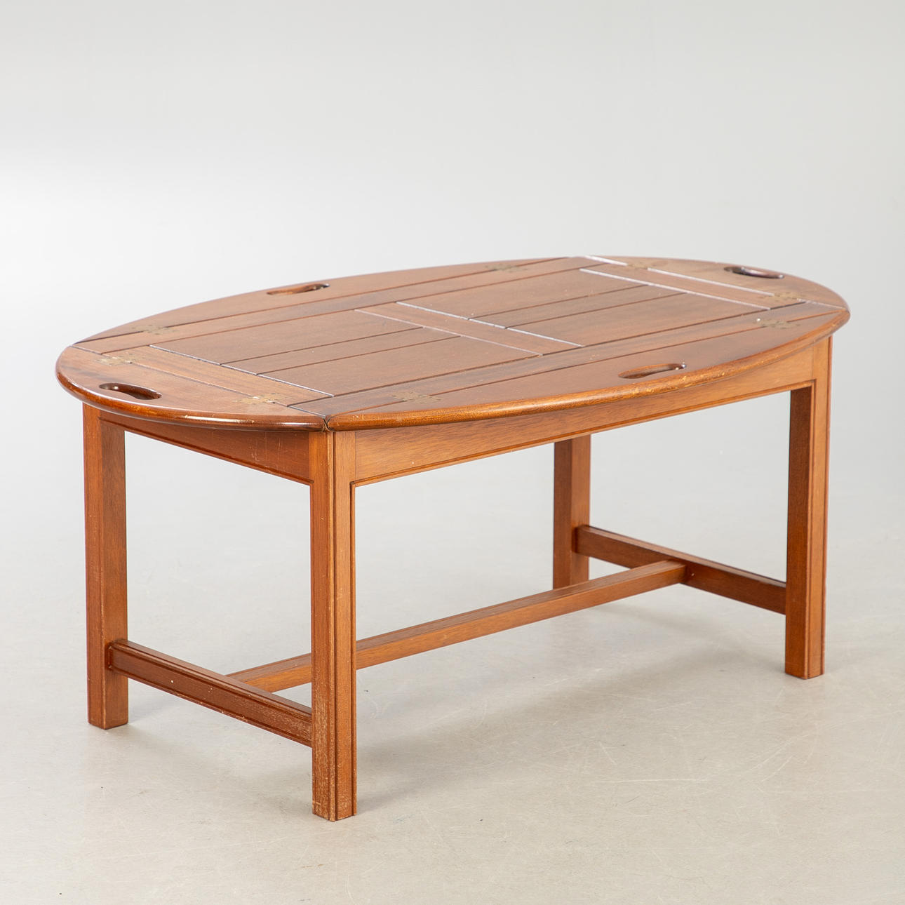 tray table, so-called Captain's Table, England, late 20s. Jh.