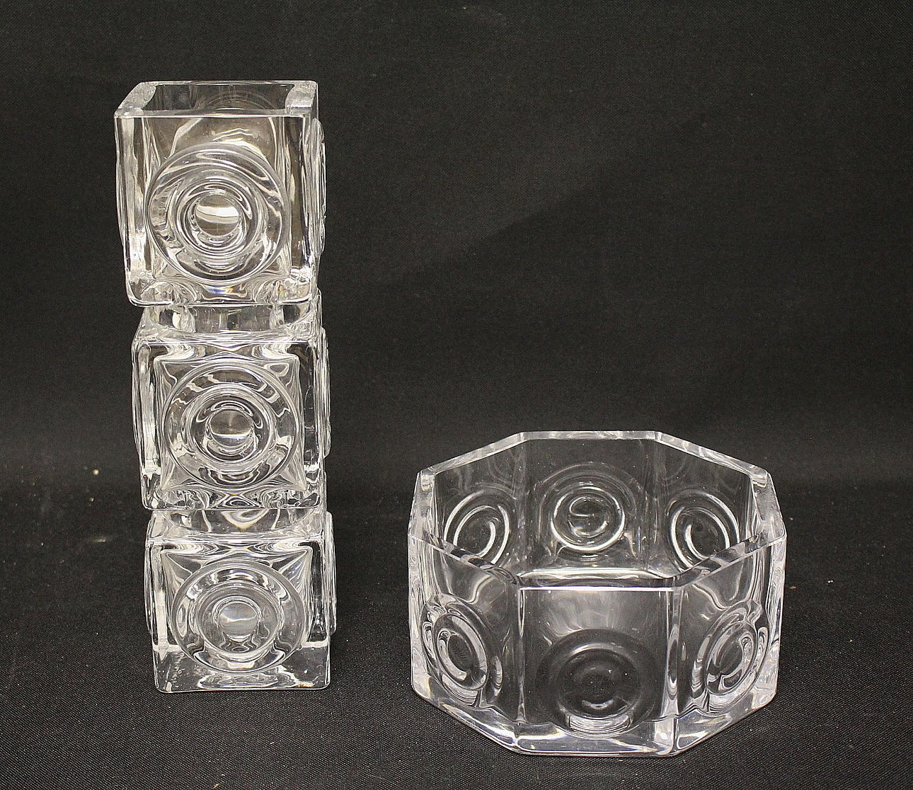 BOWL & VASE, Edenfalk, Skruf.