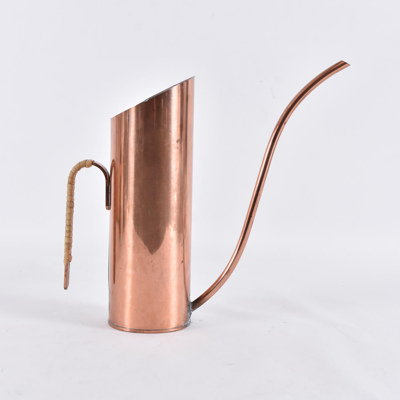 GUNNAR ANDER. A jug, cups, Ystad Metall.