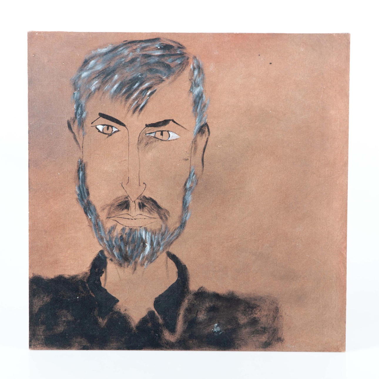 MADELEINE PYK. Oil on panel, portrait.