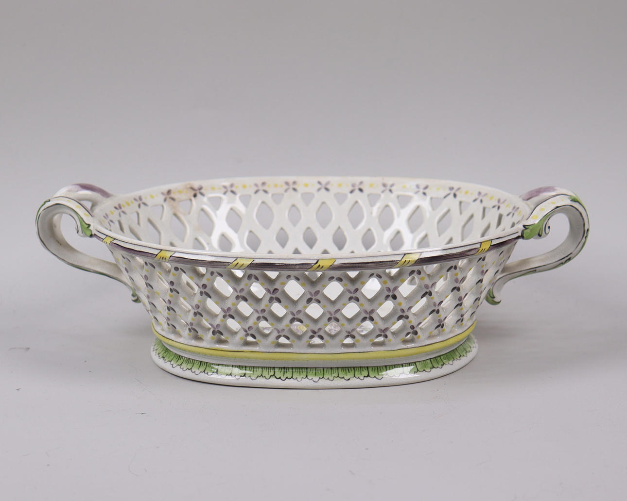 A Rörstrand flintware plate, early 20th century.