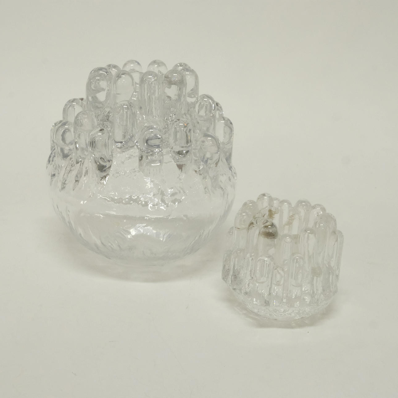 GÖRAN WÄRFF. LIGHT LANTERNS, “POLAR”, BROOM, TWO PIECES.