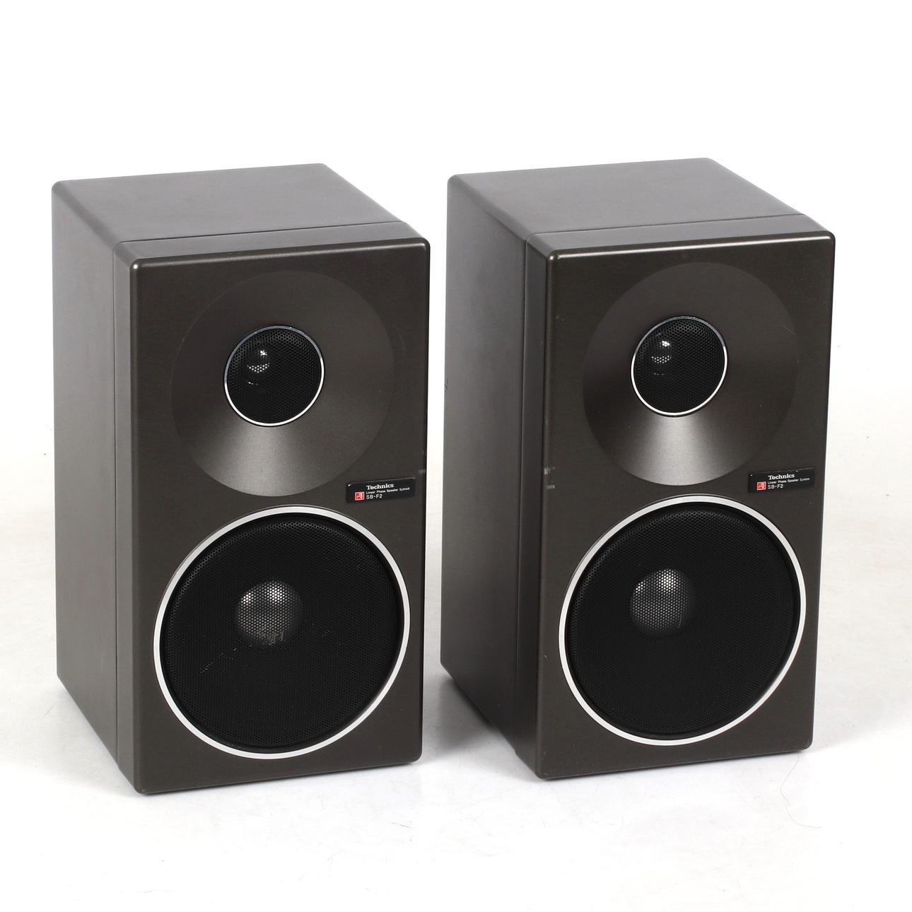 HÖGTALARE, ett par. Linear Phase Speaker. Technics, SB-F2.