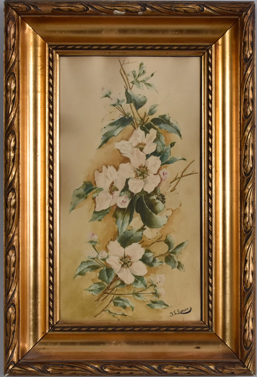 OIDENTIFIERAD KONSTNÄR. Watercolor.