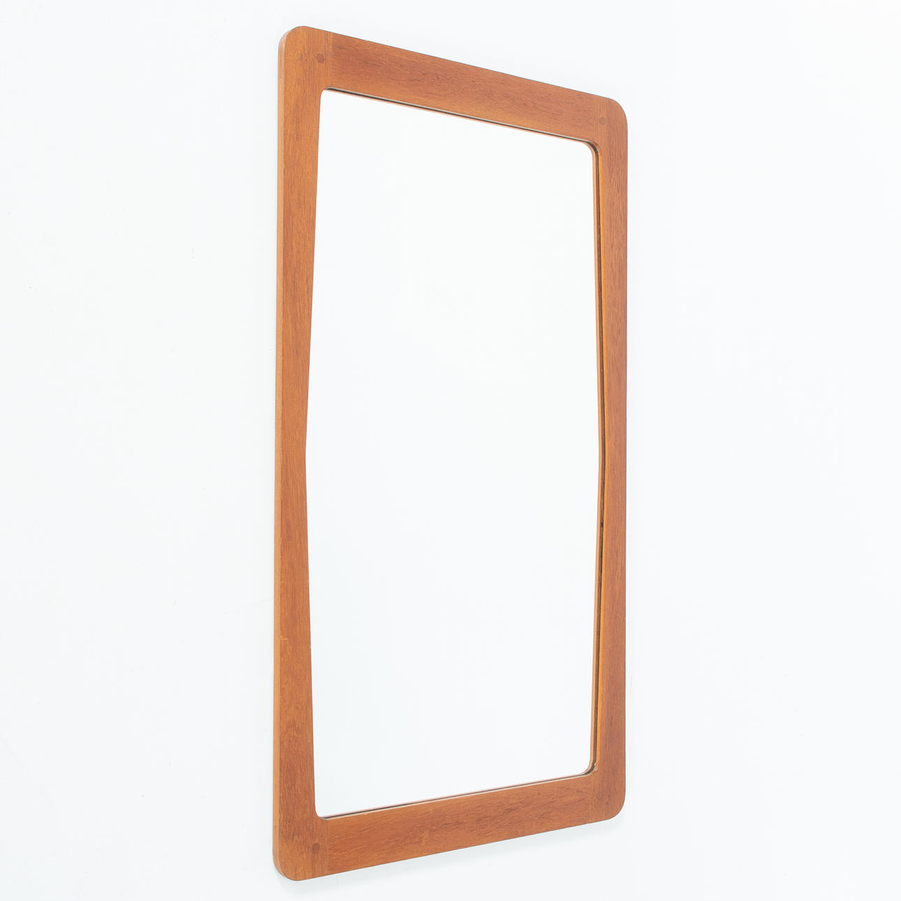 WALL MIRROR, Teak, 60s.
