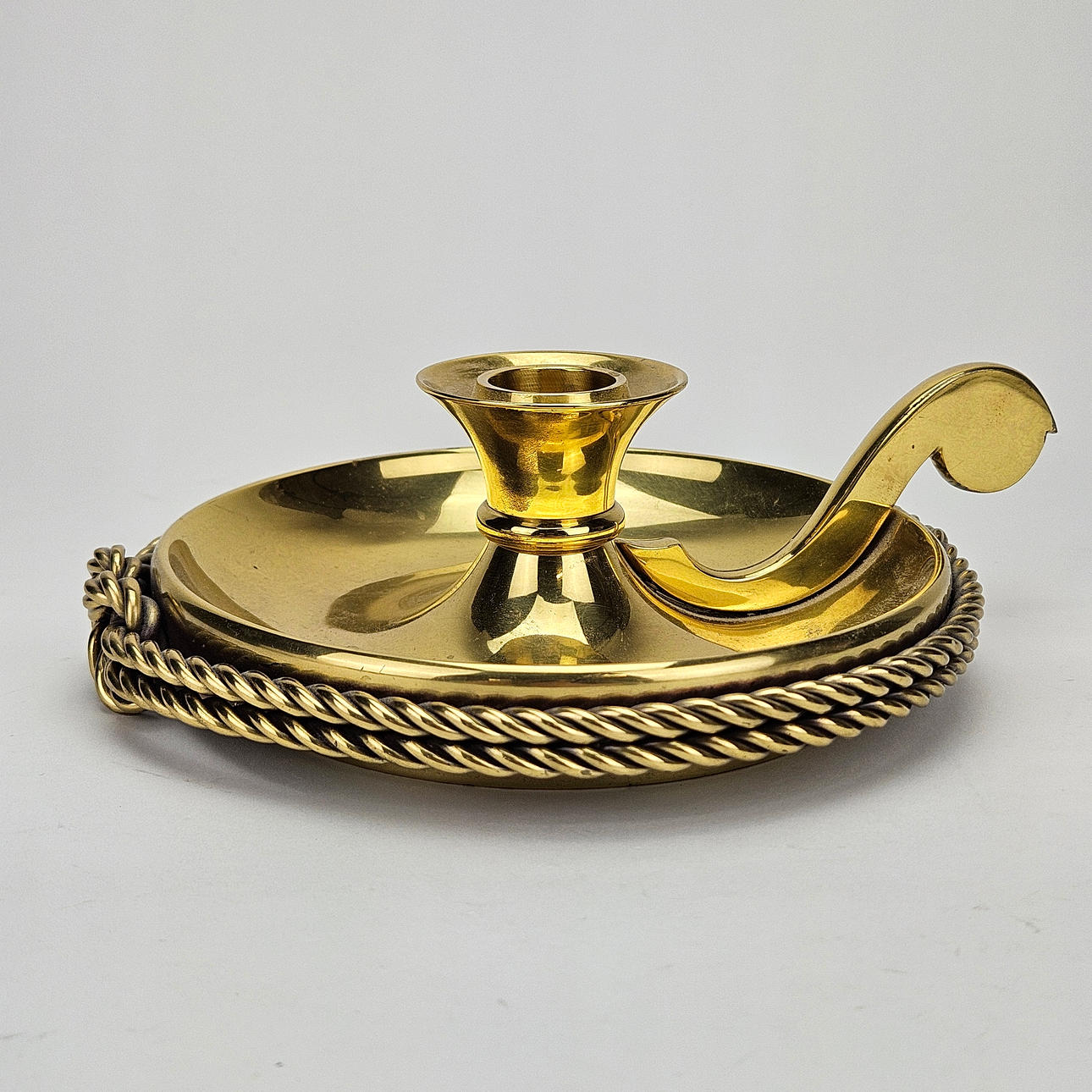 CANDLESTICK, brass, Scandia brass.
