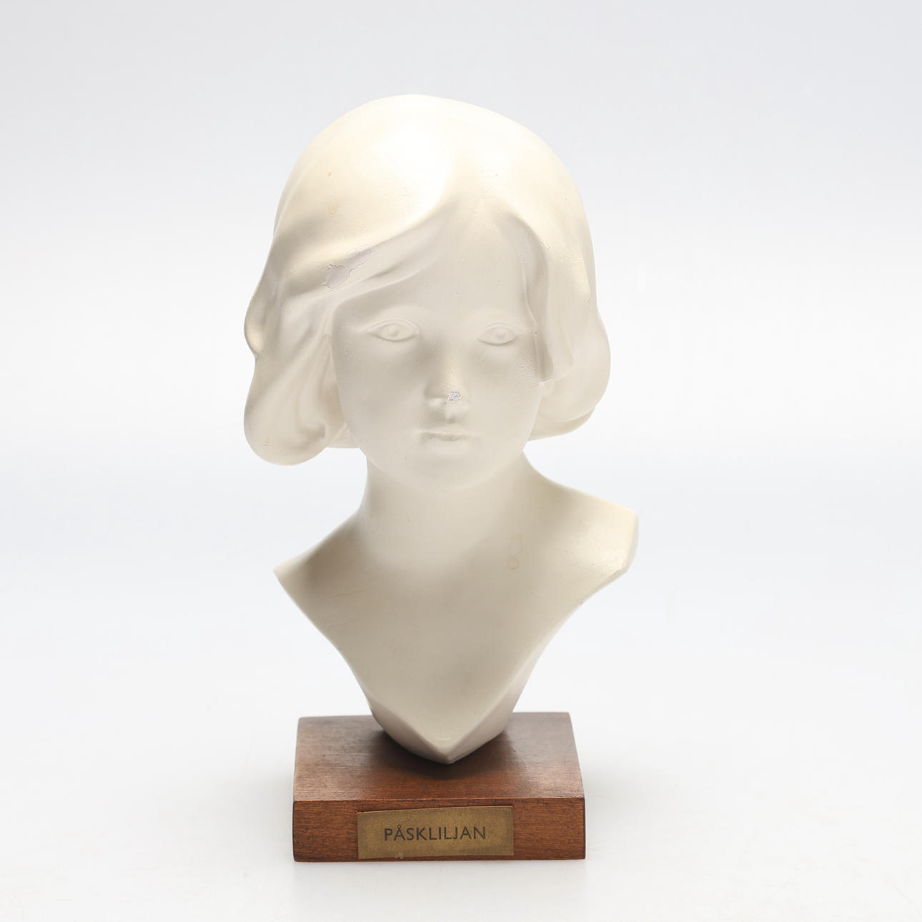 A plaster bust, “Daffodil”, 20th century.