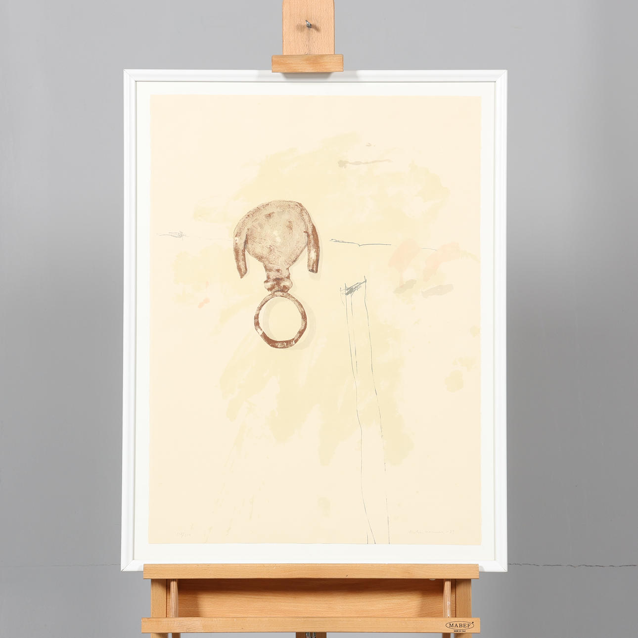 LENNART ASCHENBRENNER. LITHOGRAPH, signed, dated -89, numbered 148/330.