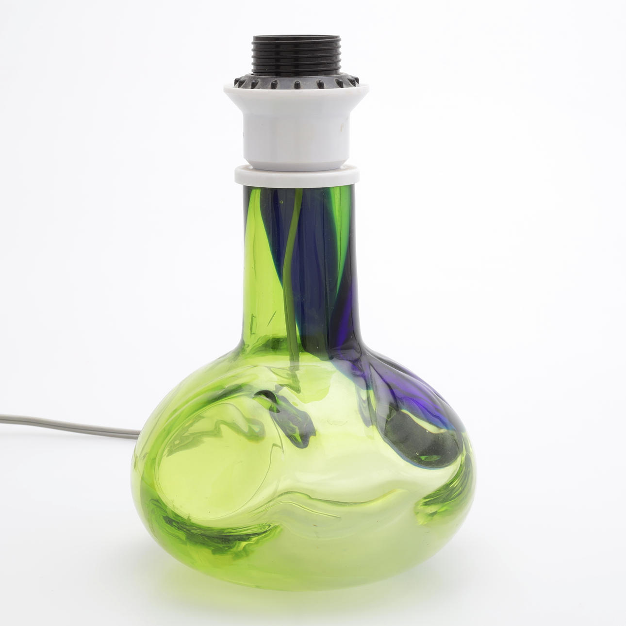 GÖRAN WÄRFF. Table lamp, glass, Kosta, signed.