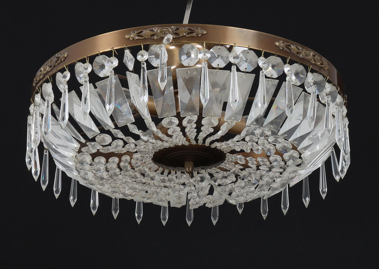 LJUSKRONA, plafondmodell, Ringus AB, 1900-talets slut.