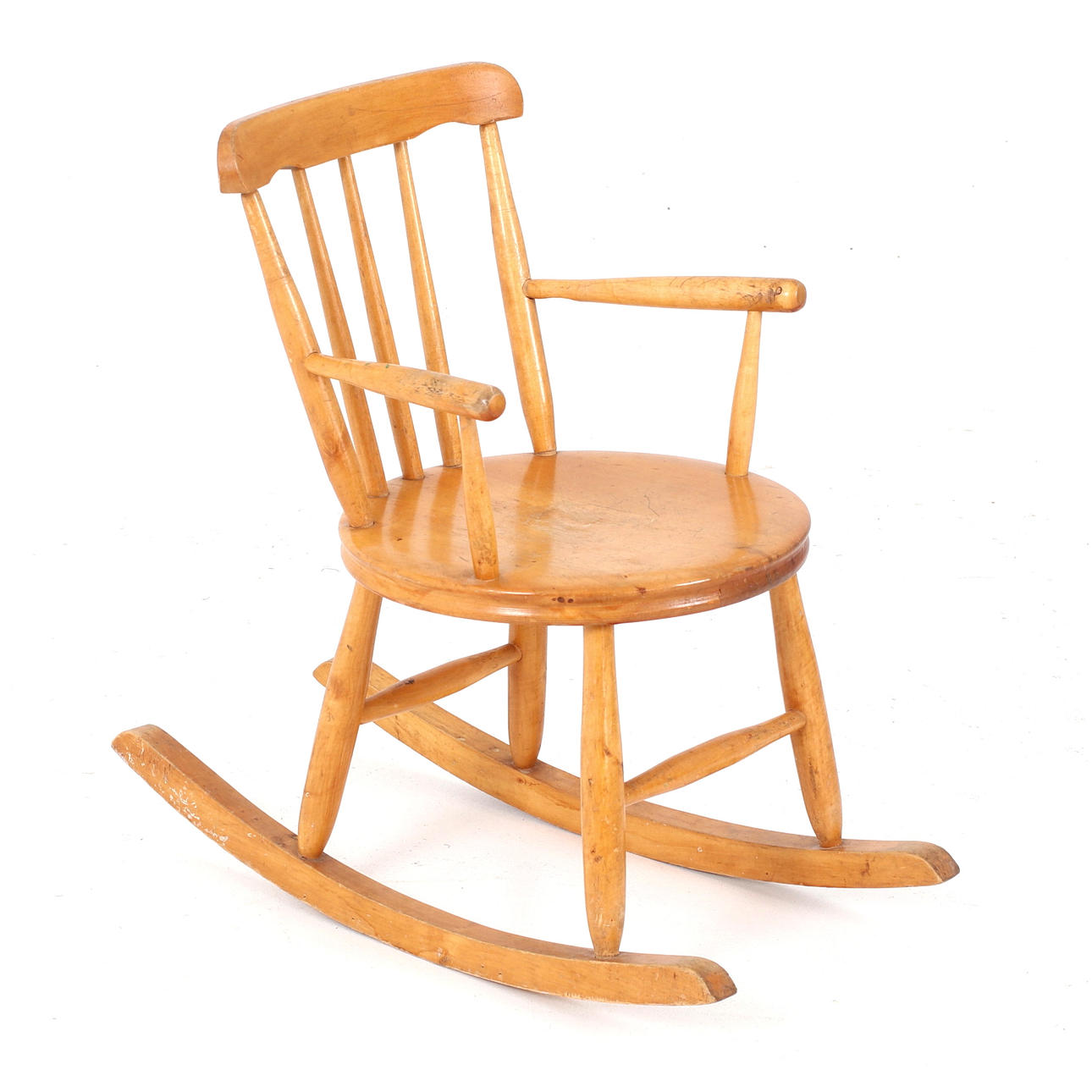 GUNGSTOL, för barn, pinnmodell, 1900-tal.