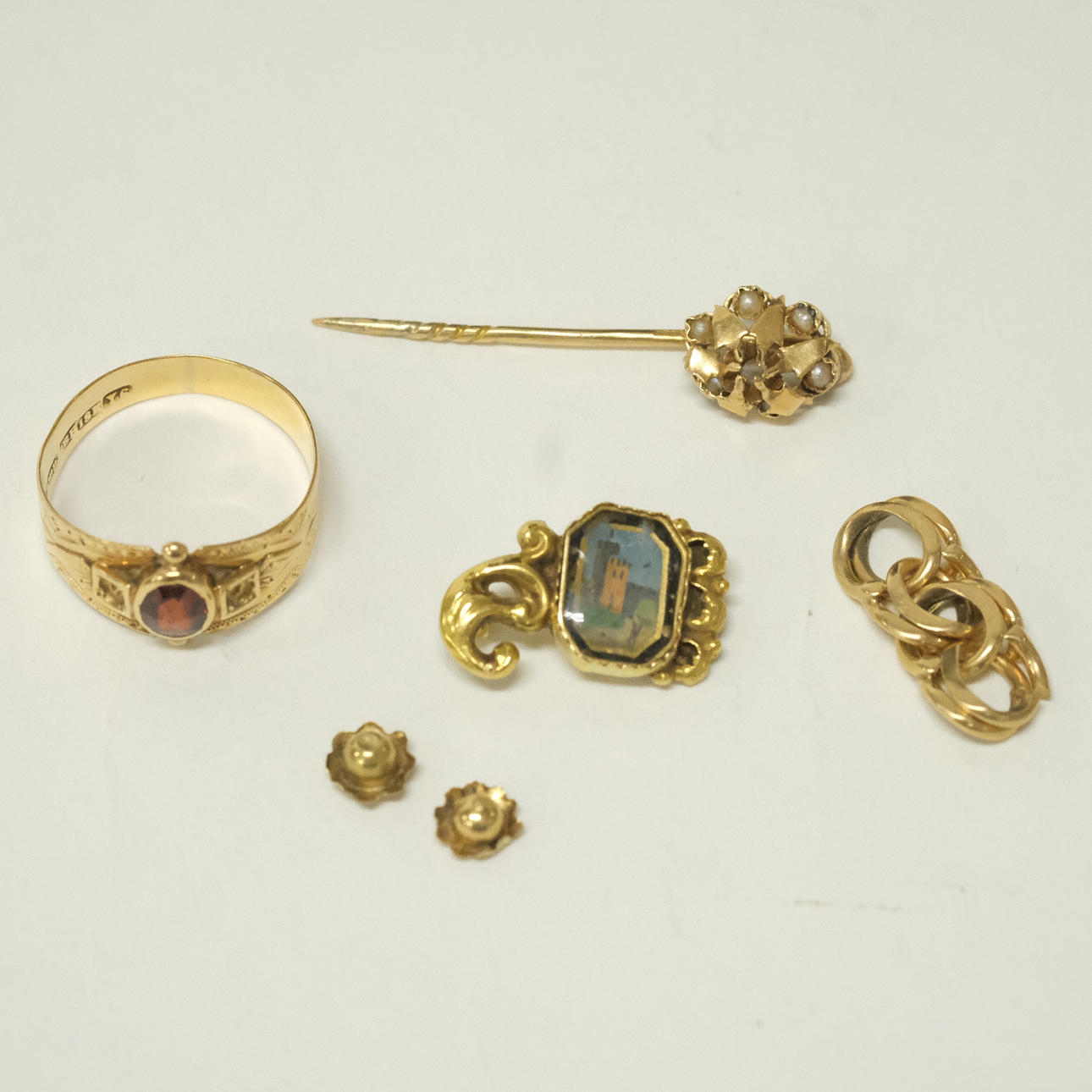 GOLD PARTS, 18K.