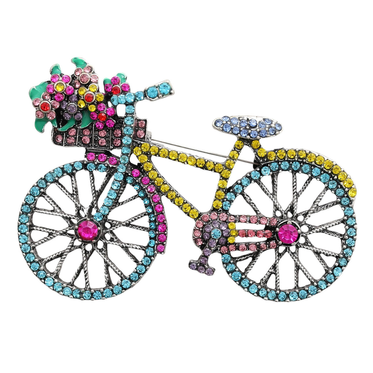 Bpedicycle-sha brooch.