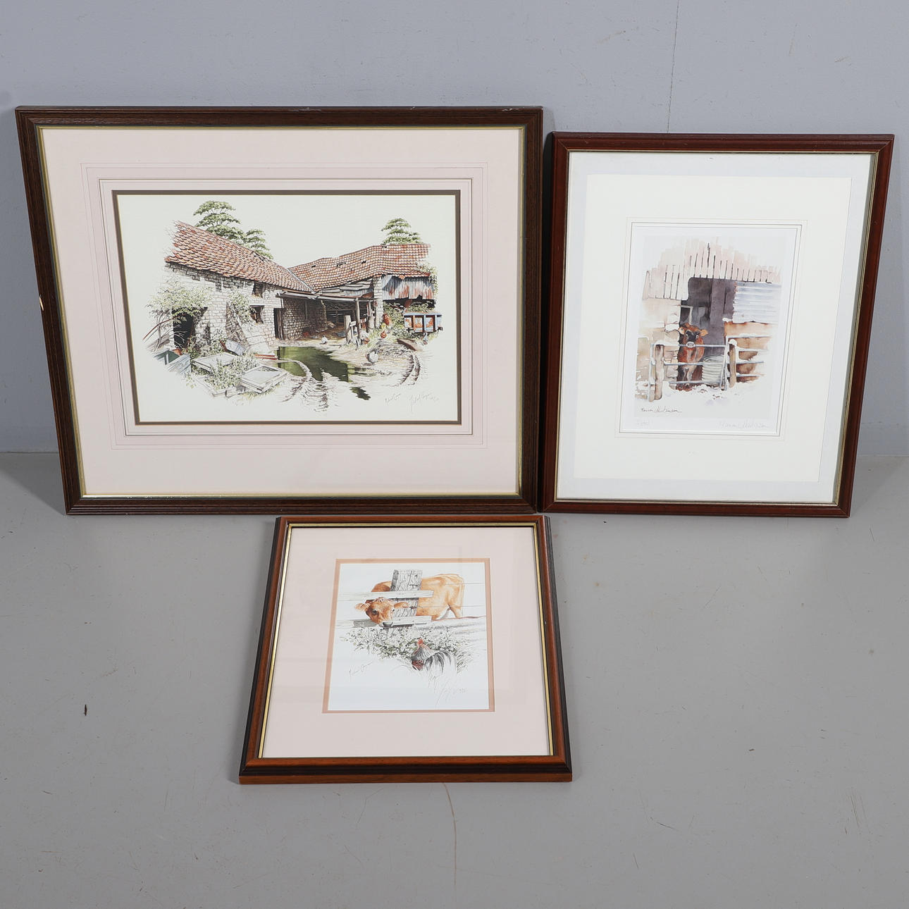 TWO MICHAEL COOPER LIMITED EDITION PRINTS.