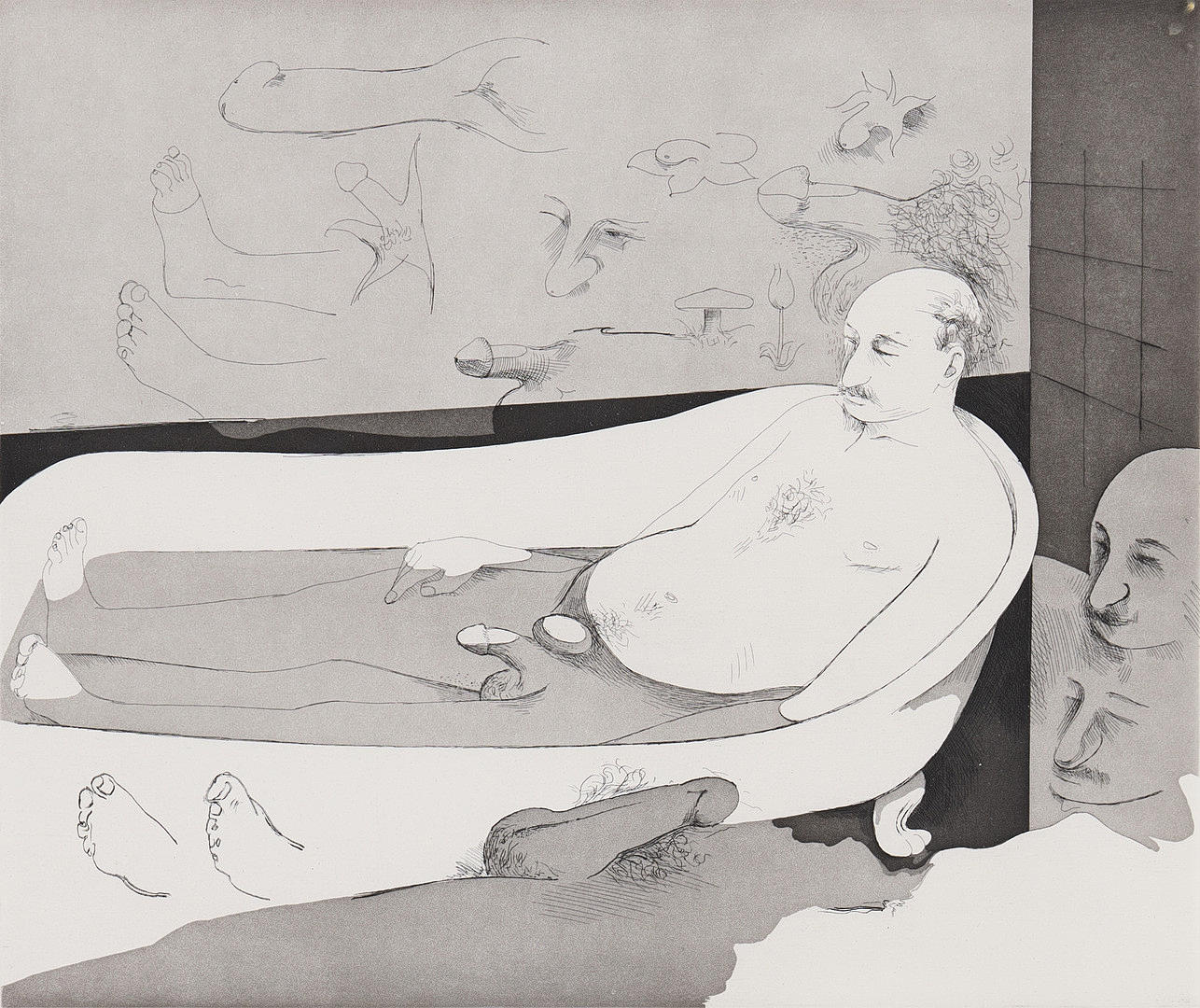 RICHARD HAMILTON. “A Lanquid Floating Flower”.