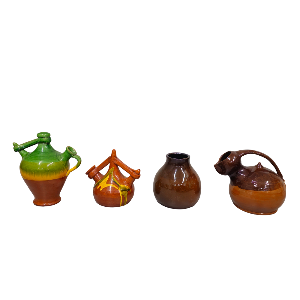 EARTHENWARE WATER JUGS.