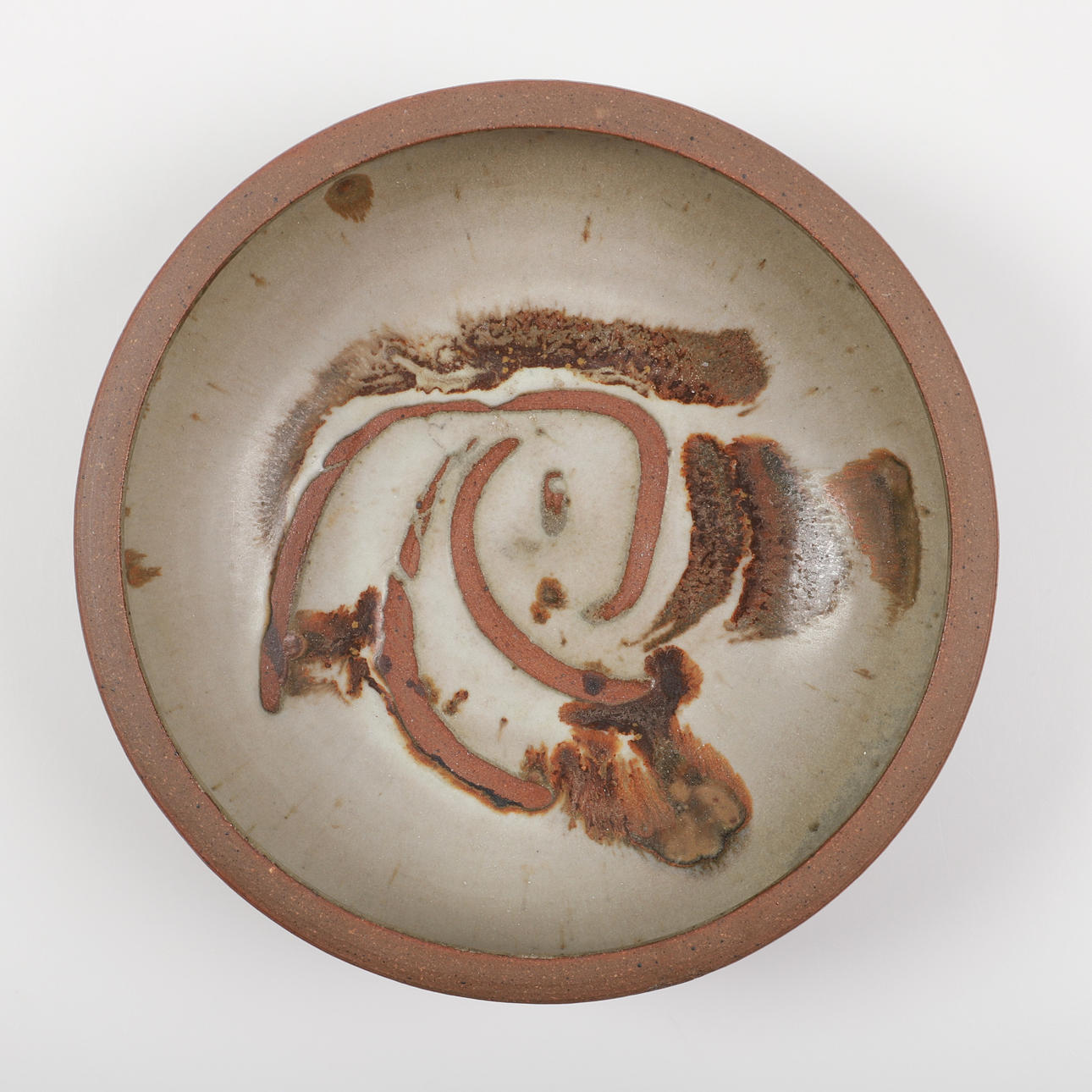 ROLF PALM. Bowl, ceramic, Mölle, signed-94.