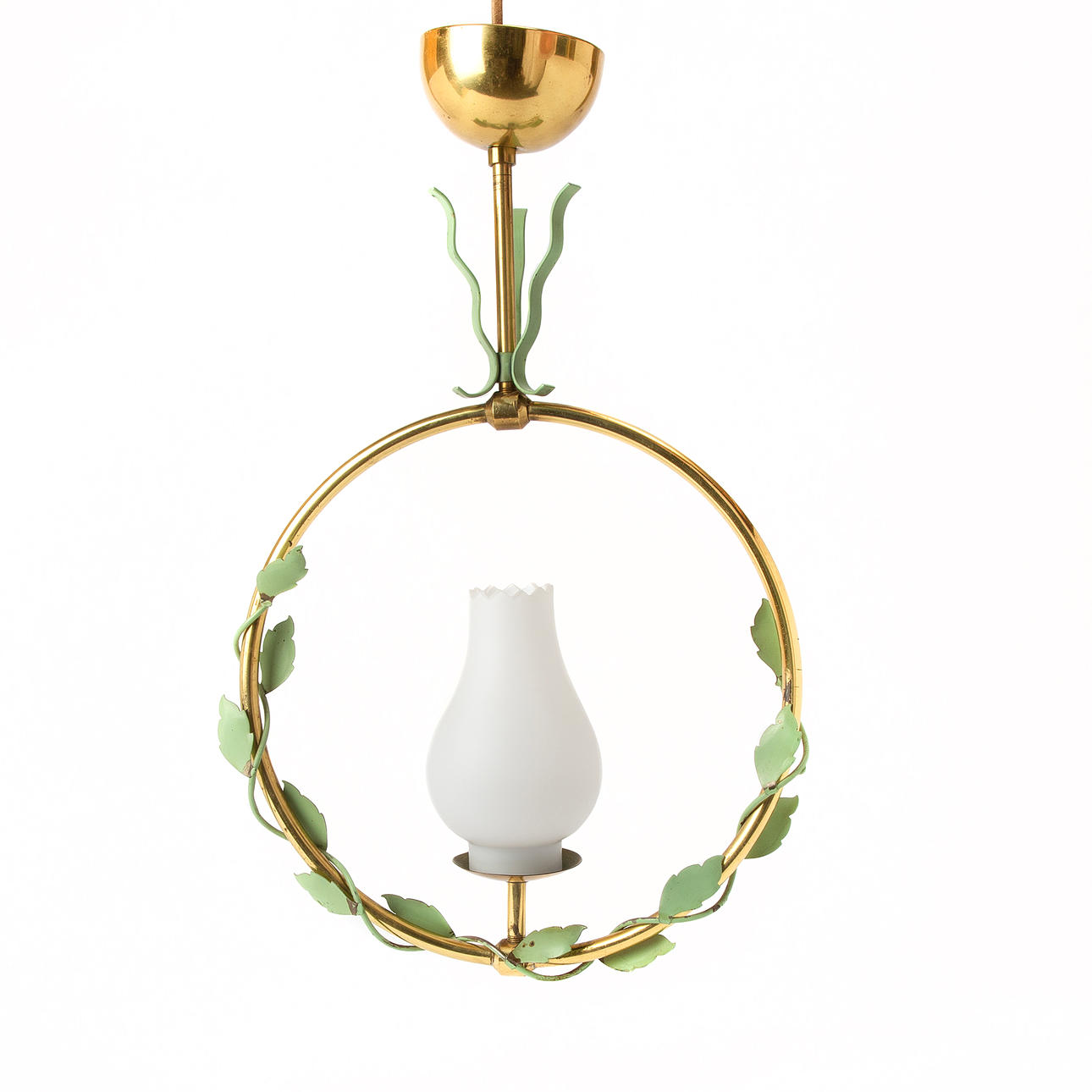 CEILING LAMP. Metal, Swedish Modern.