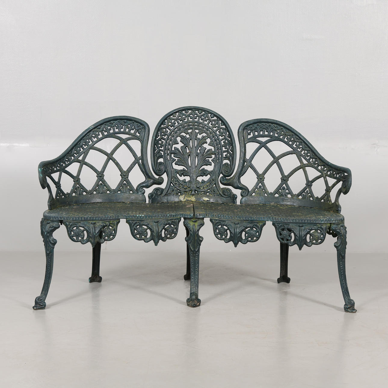 GARDEN SOFA, aluminium, painted.