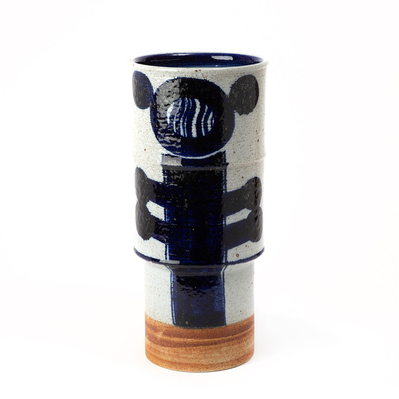 INGER PERSSON. Floor vase, glazed stoneware, Ateljé, Rörstrand.