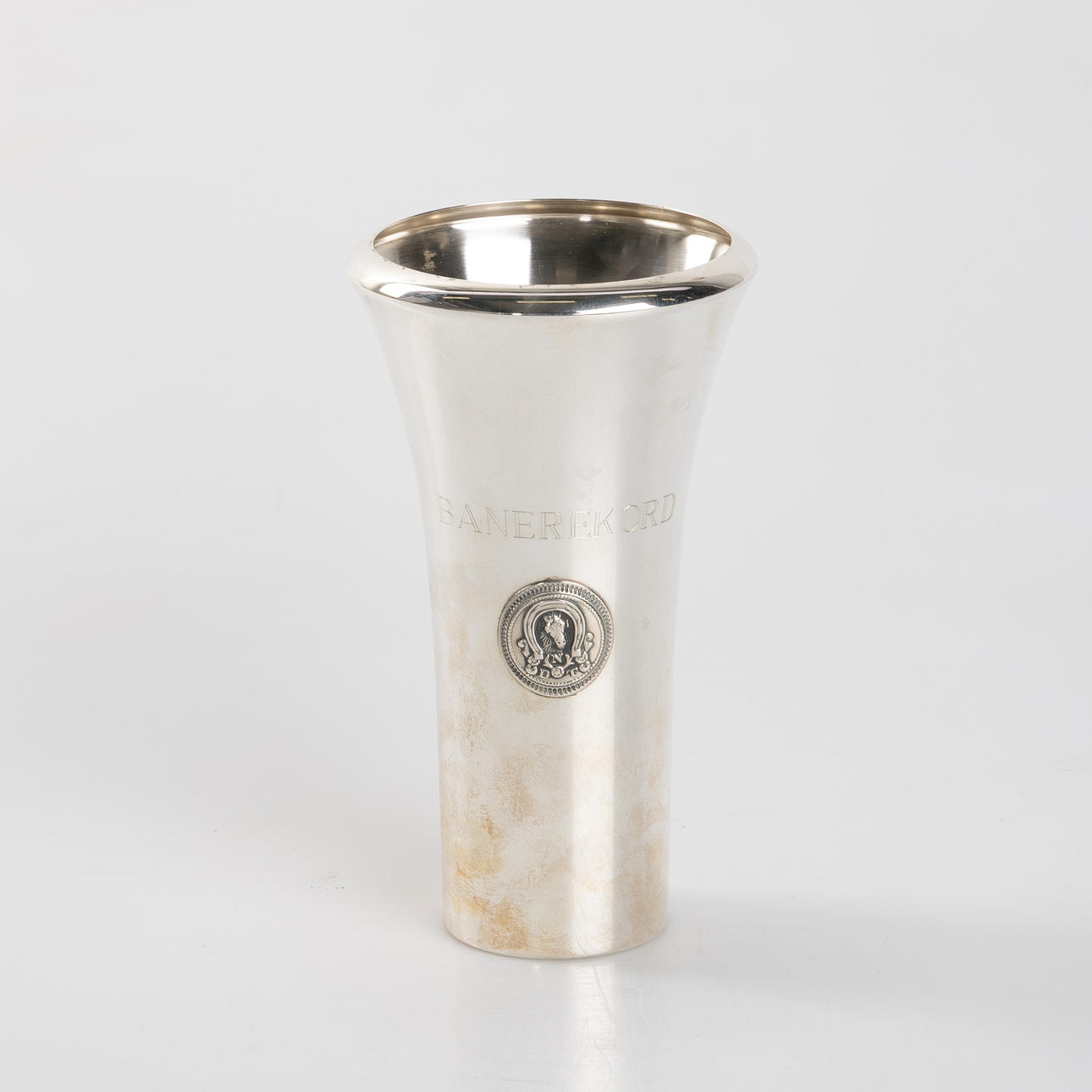 A silver vase by David Andersen, 830, 20th century.