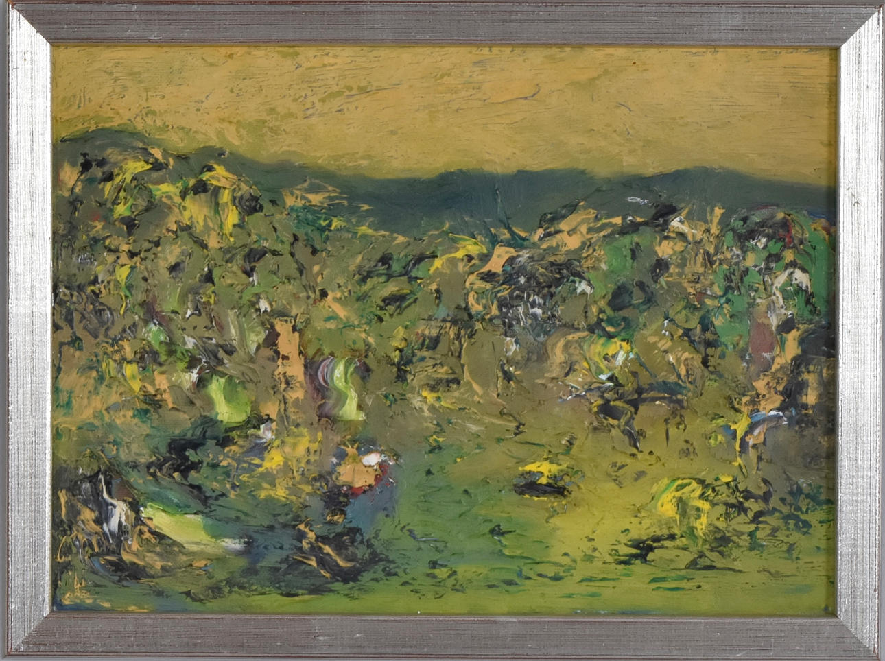 GÖSTA JONSSON. Oil on canvas.