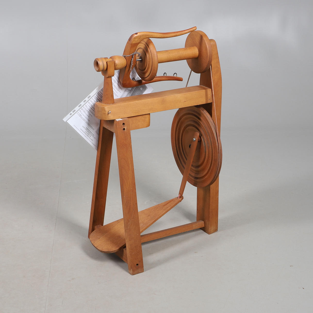 ASHFORD 'INDIAN' SPINNING WHEEL.