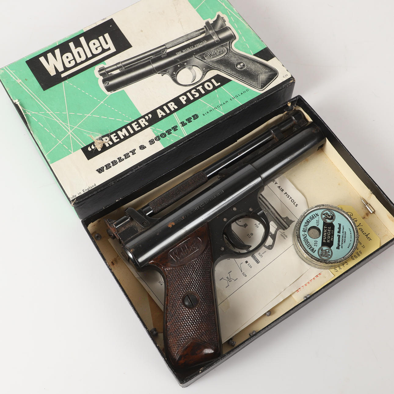 AIR PISTOL, “Premier”, Webley.