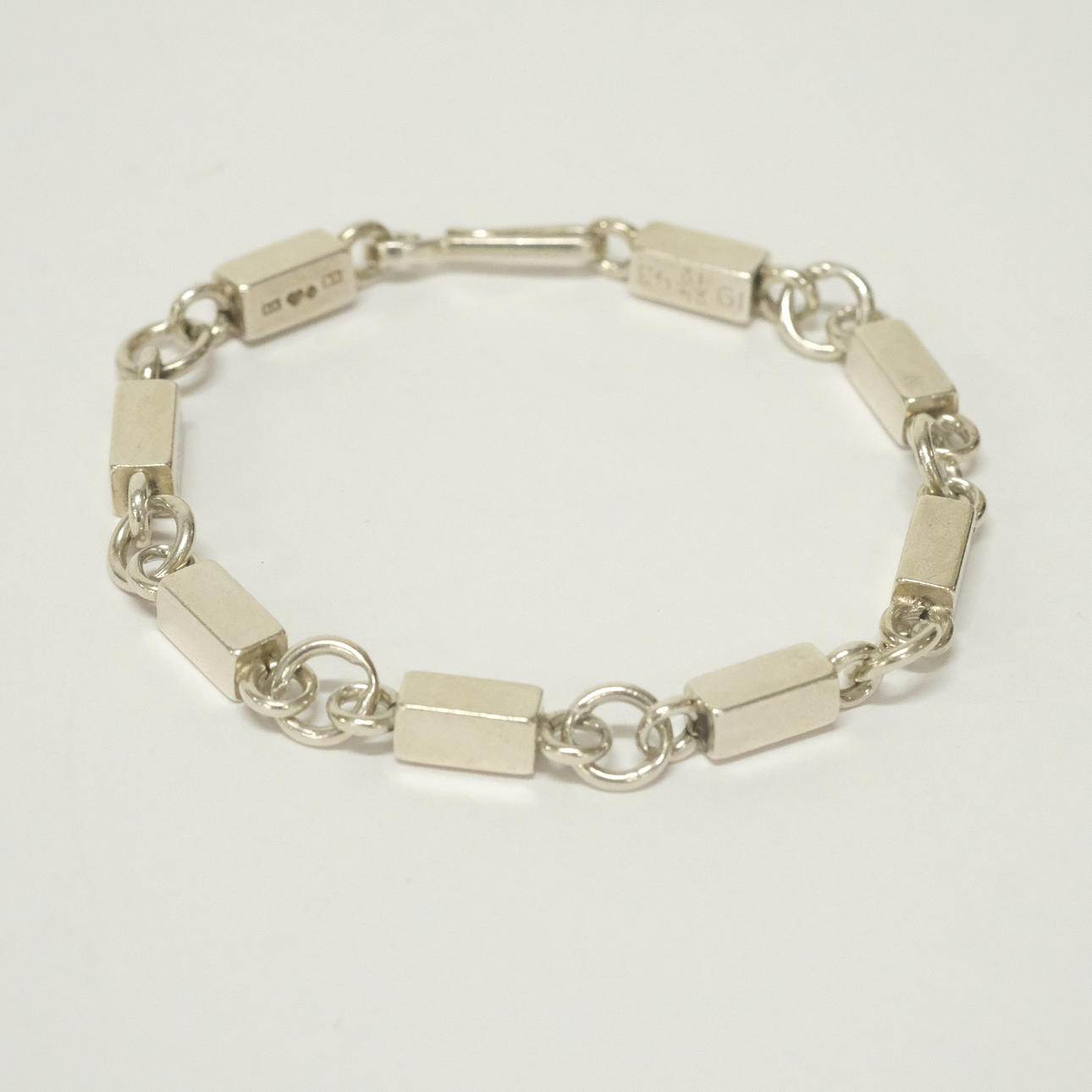 WIWEN NILSSON. BRACELET, SILVER, LUND 1967.