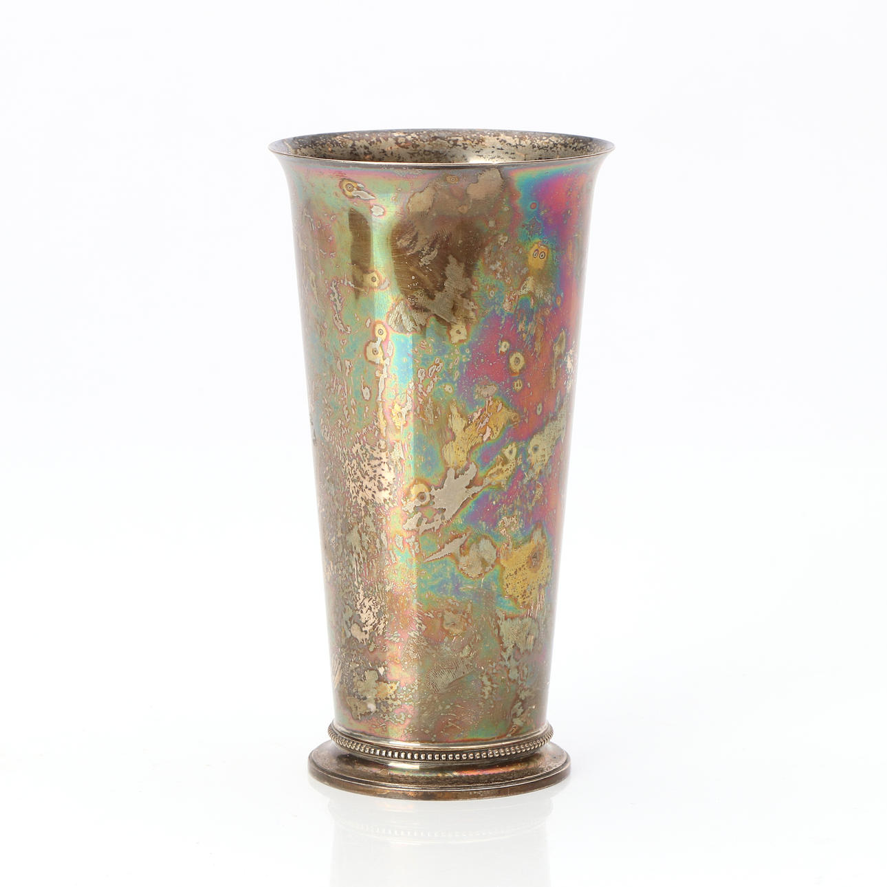 BORGILA, VAS. Sterlingsilver. Stockholm, 1949. Vikt ca 240 gram.