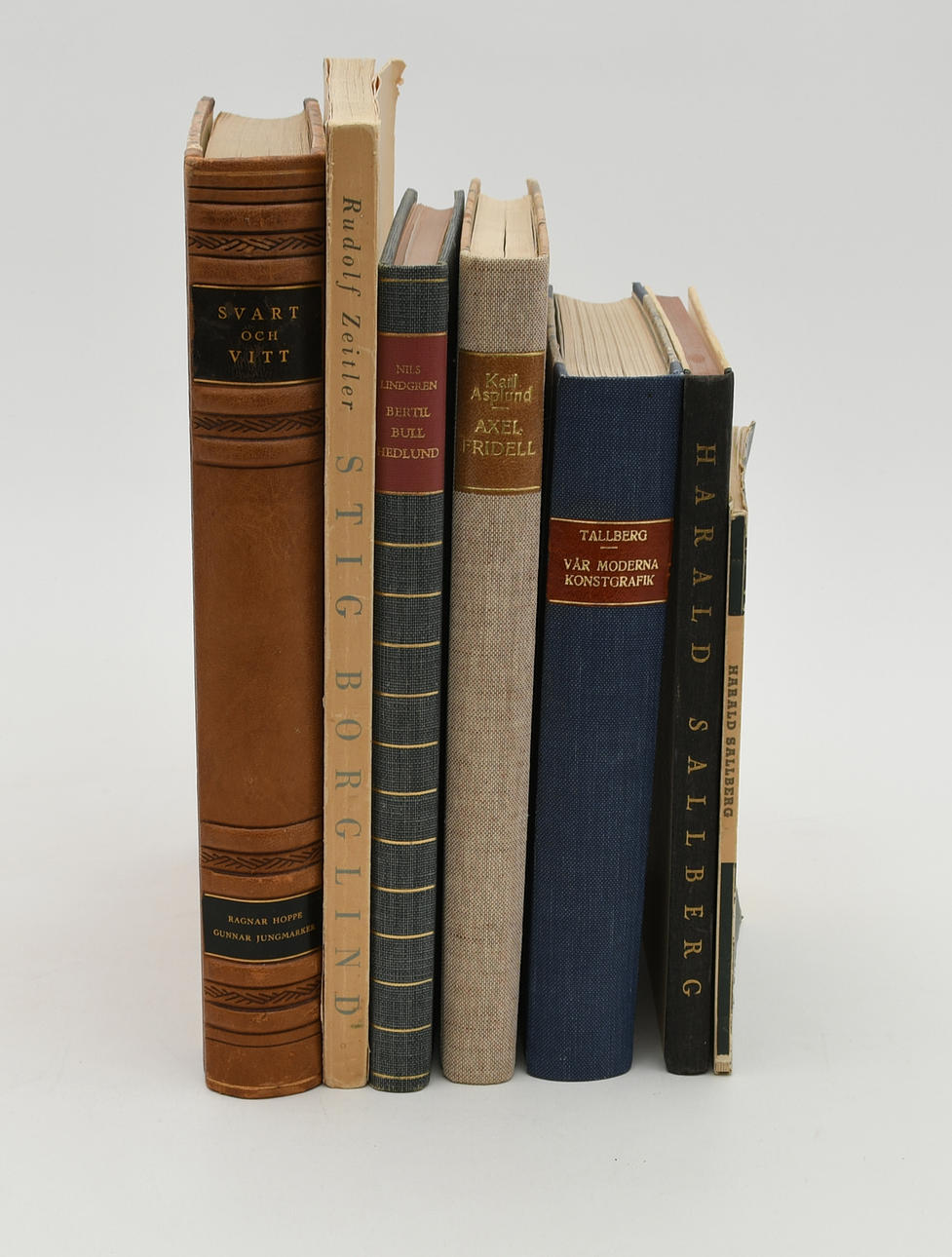 Böcker om Svenska grafiker. 7 Volymer.