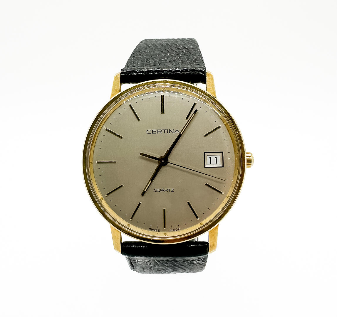 ARMBANDSUR, Certina, 18k Guld, quartz.