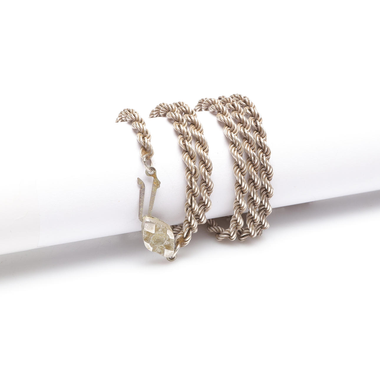 CHAIN, silver, weight approx. 24 g.