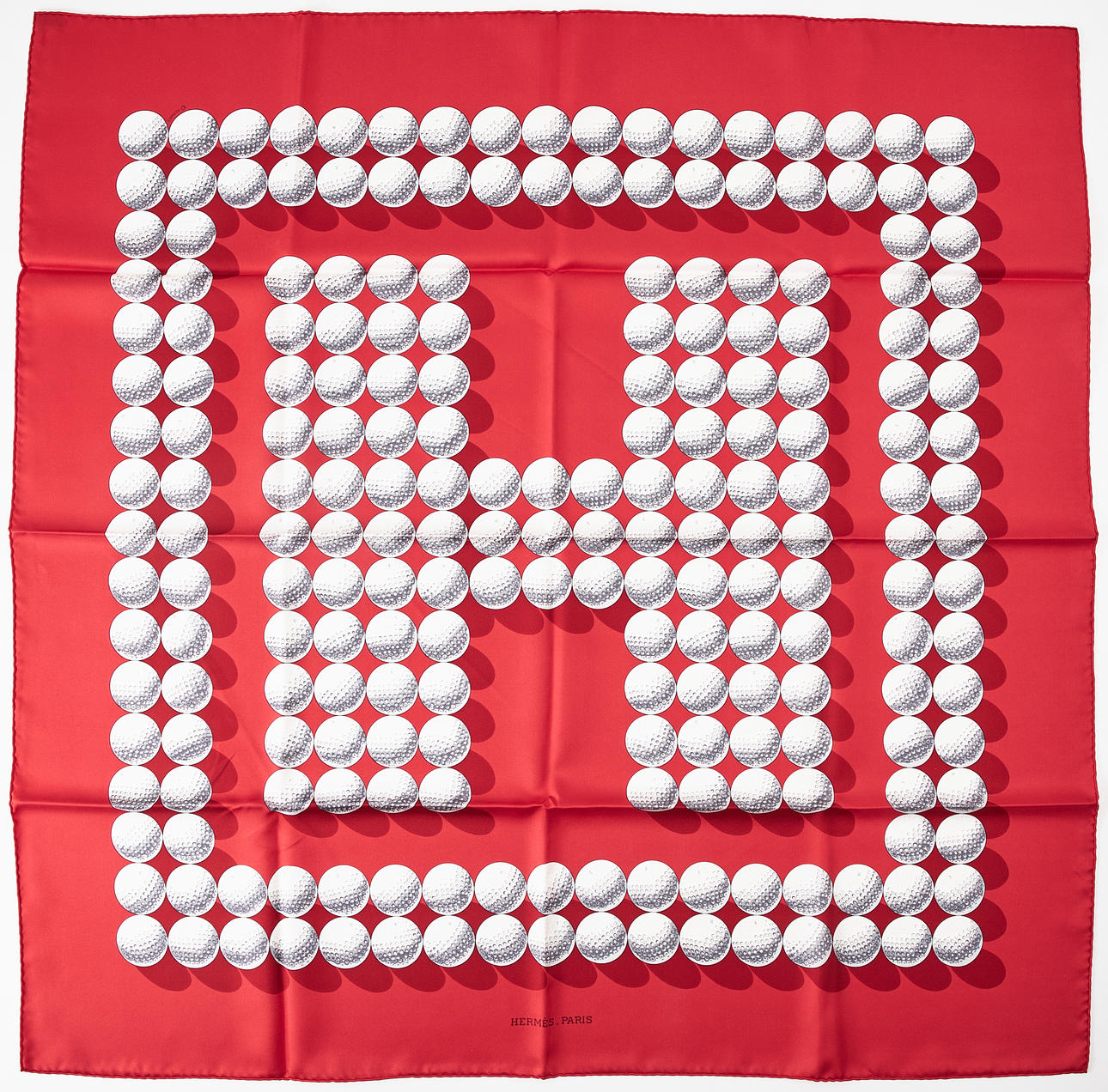 HERMÈS, "Balles de Golf", scarf.