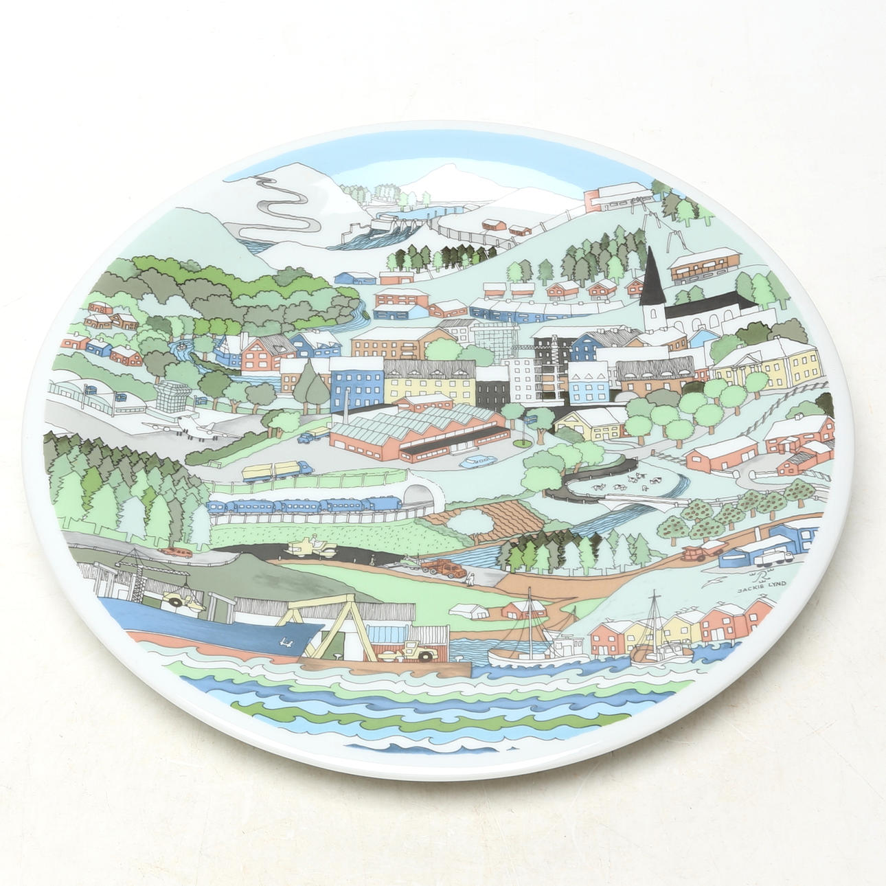 A porcelain dish, Rörstrand.