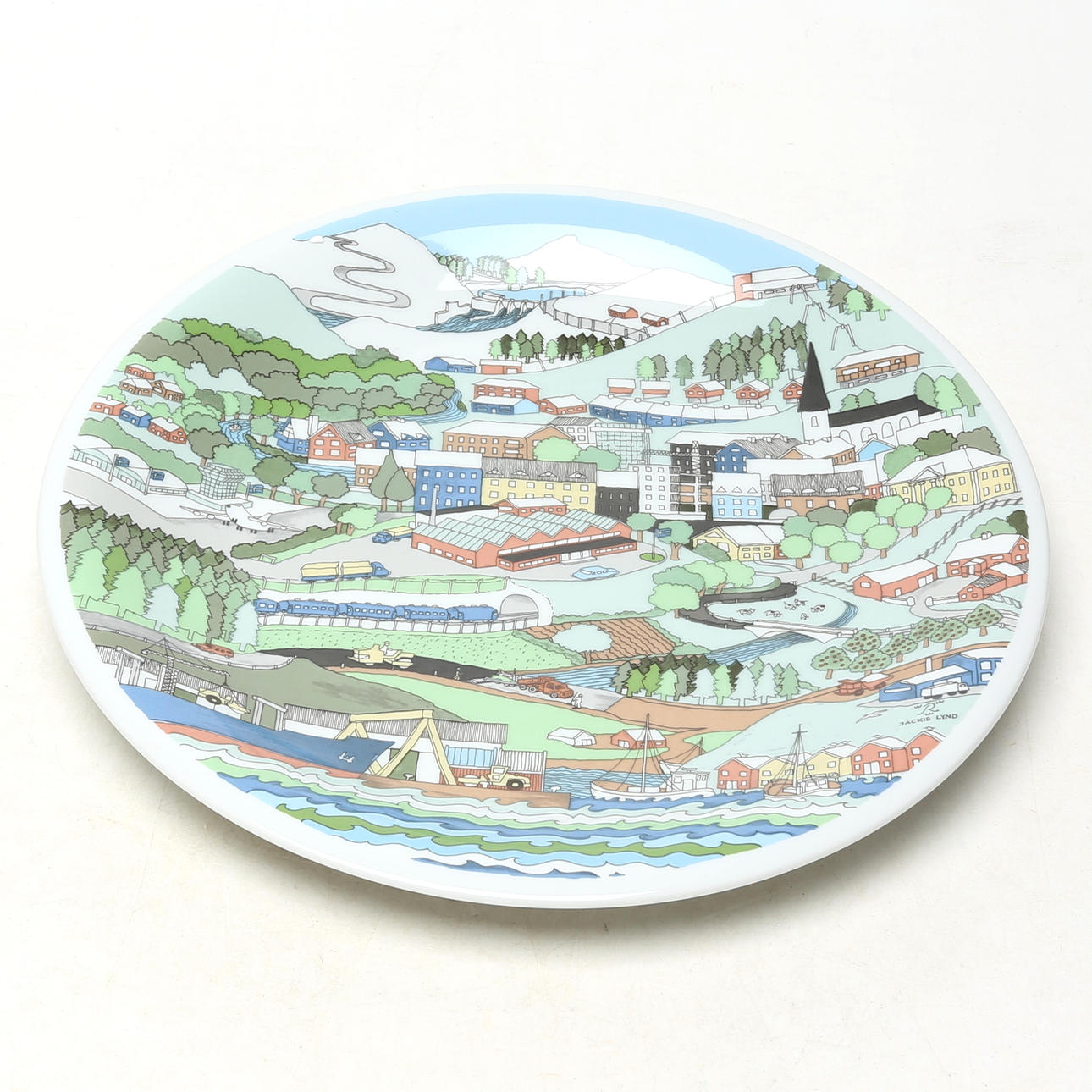 A porcelain dish, Rörstrand.