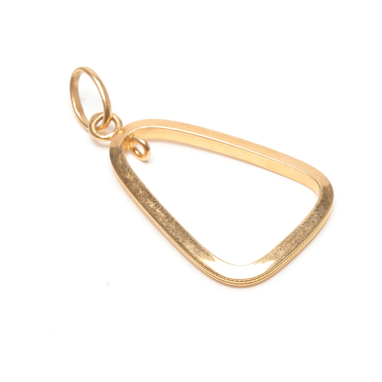 PENDANT, 18k gold, white approx 2,3g.