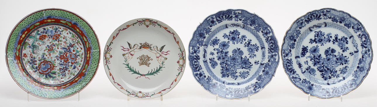 TALLRIKAR, 4 st, Kina.