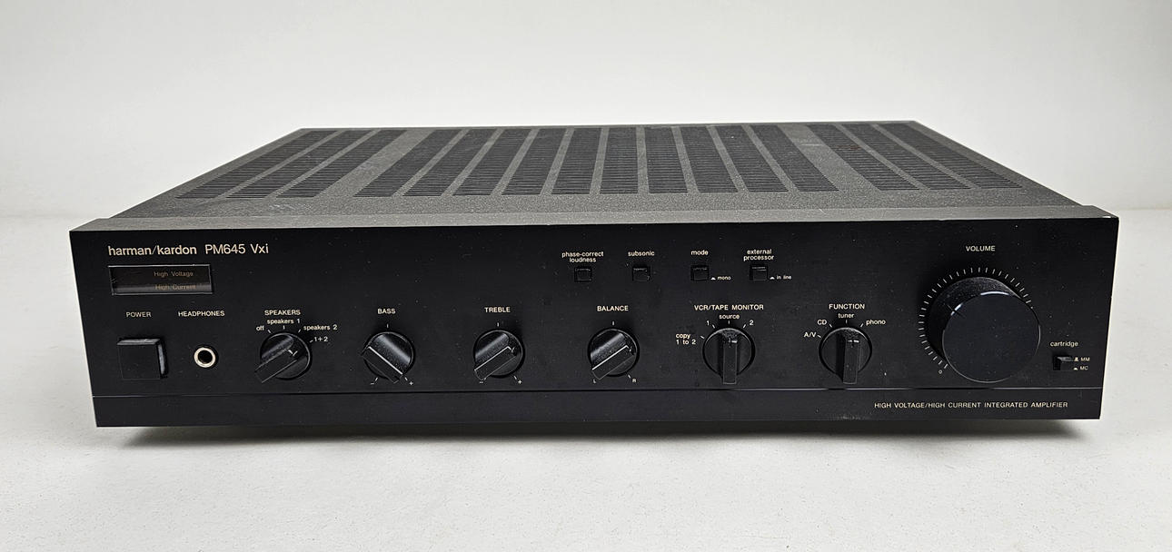 最終:交渉歓迎Harman/Kardon PM645Vxi プリメイン ジャンク AMPLIFIER, Harman/Kardon PM645 Vxi. Miscellaneous - Modern