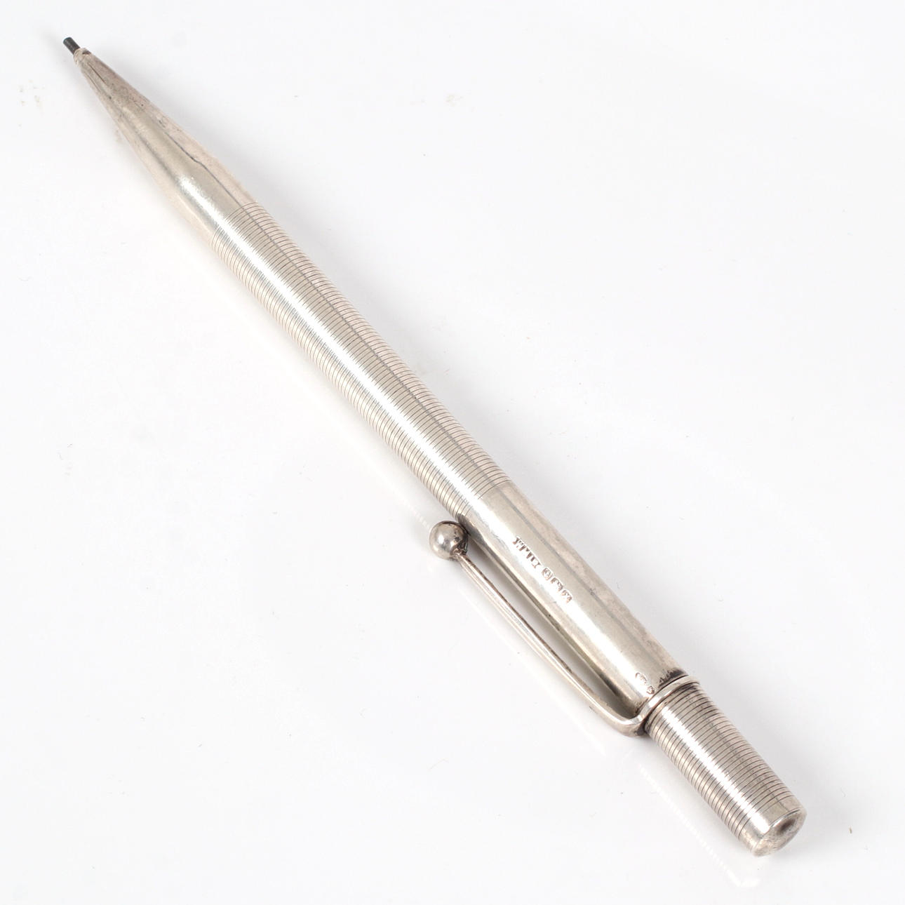 PENCIL, silver, W. M. Ltd, Birmingham, 1922.