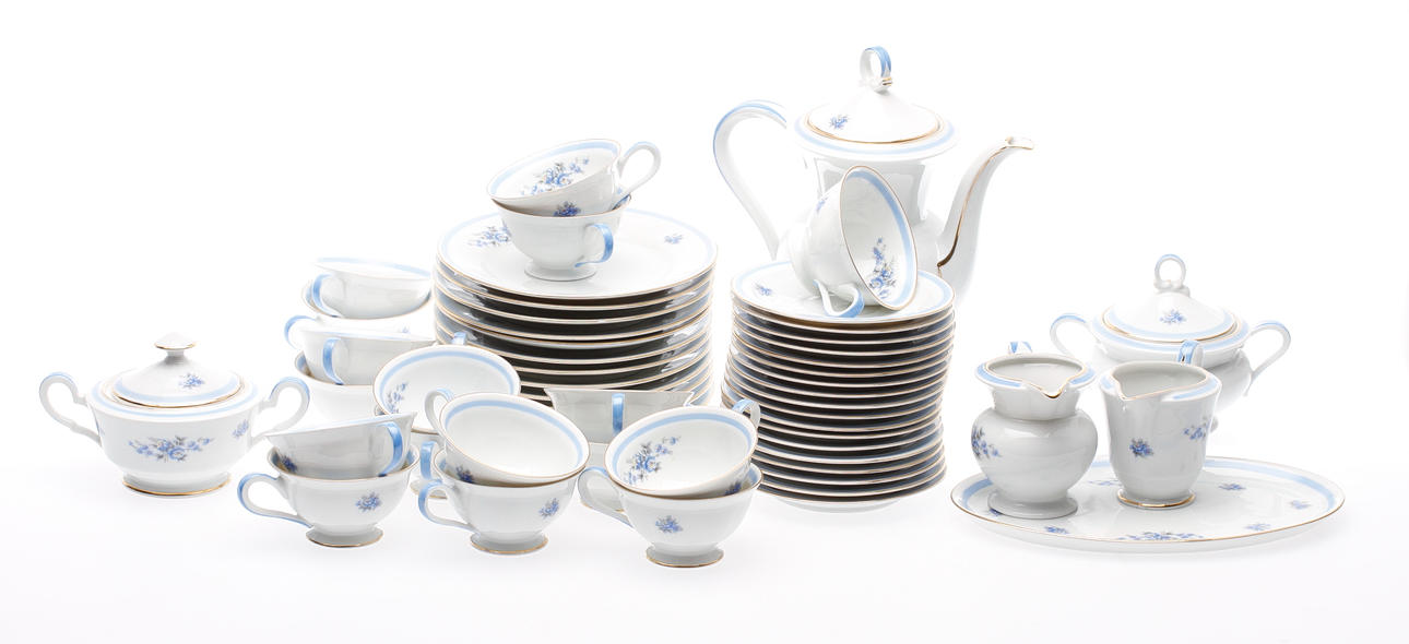 KAFFESERVIS, 53 delar, Hackefors.