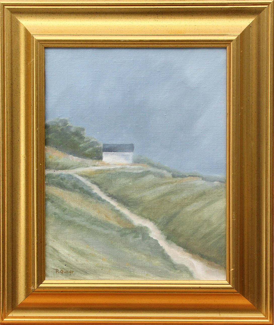 OIDENTIFIERAD KONSTNÄR. OIL, on canvas “Memory from Provence II” signed.
